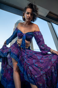Cosmic Violet Bollywood Set