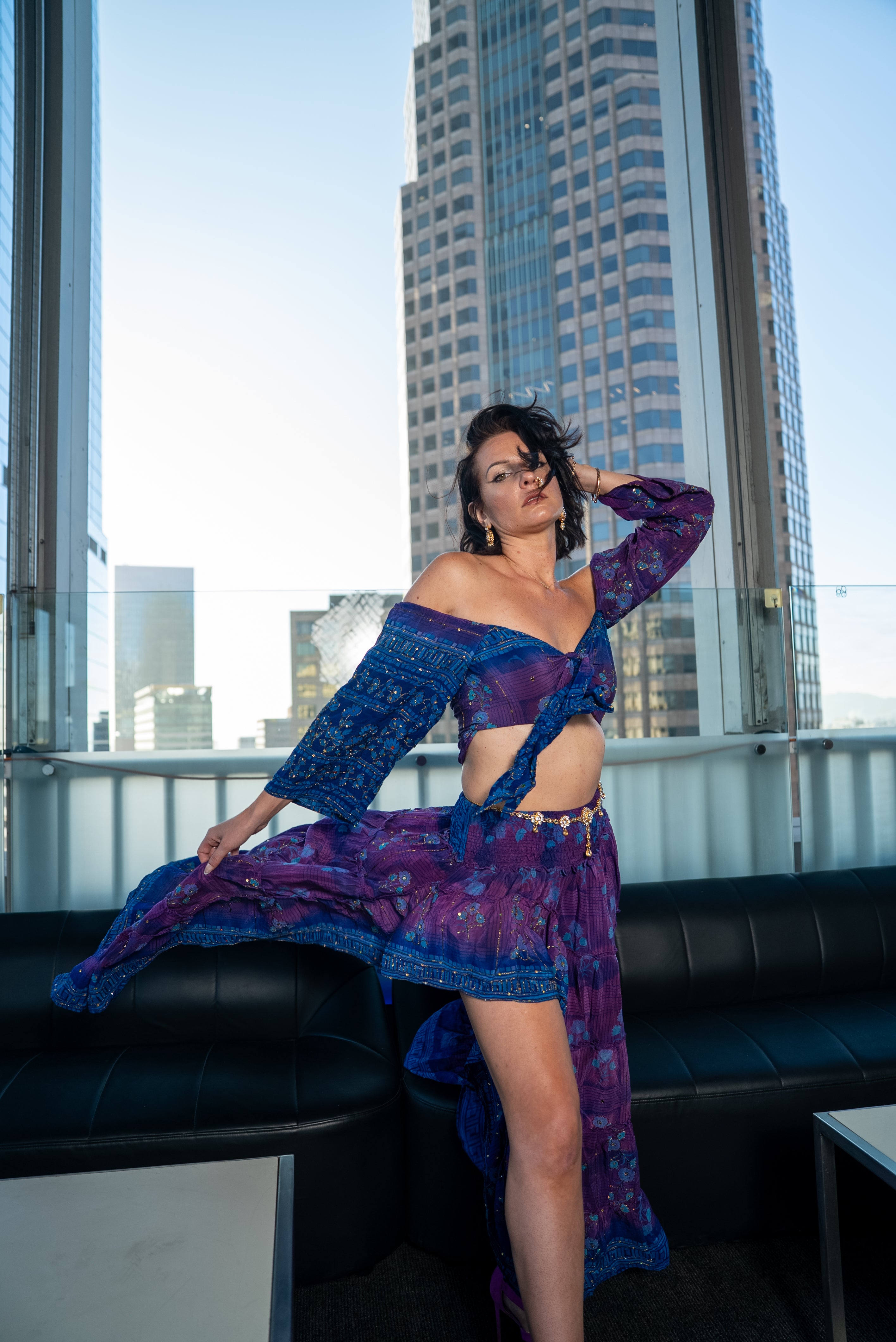 Cosmic Violet Bollywood Set
