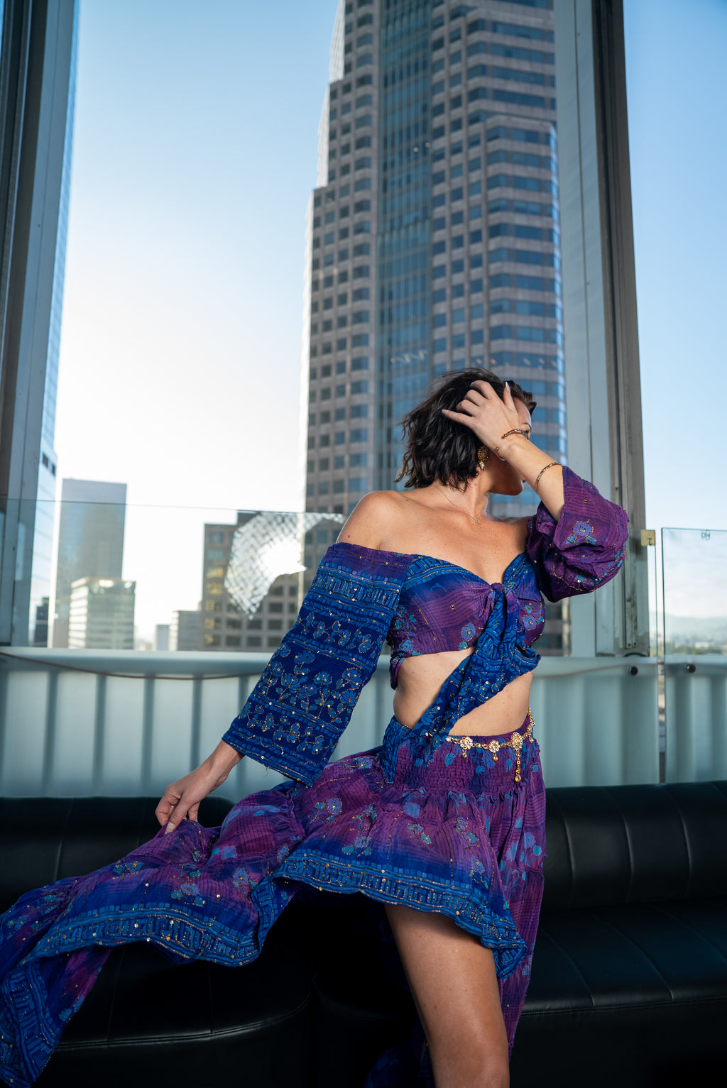 Cosmic Violet Bollywood Set