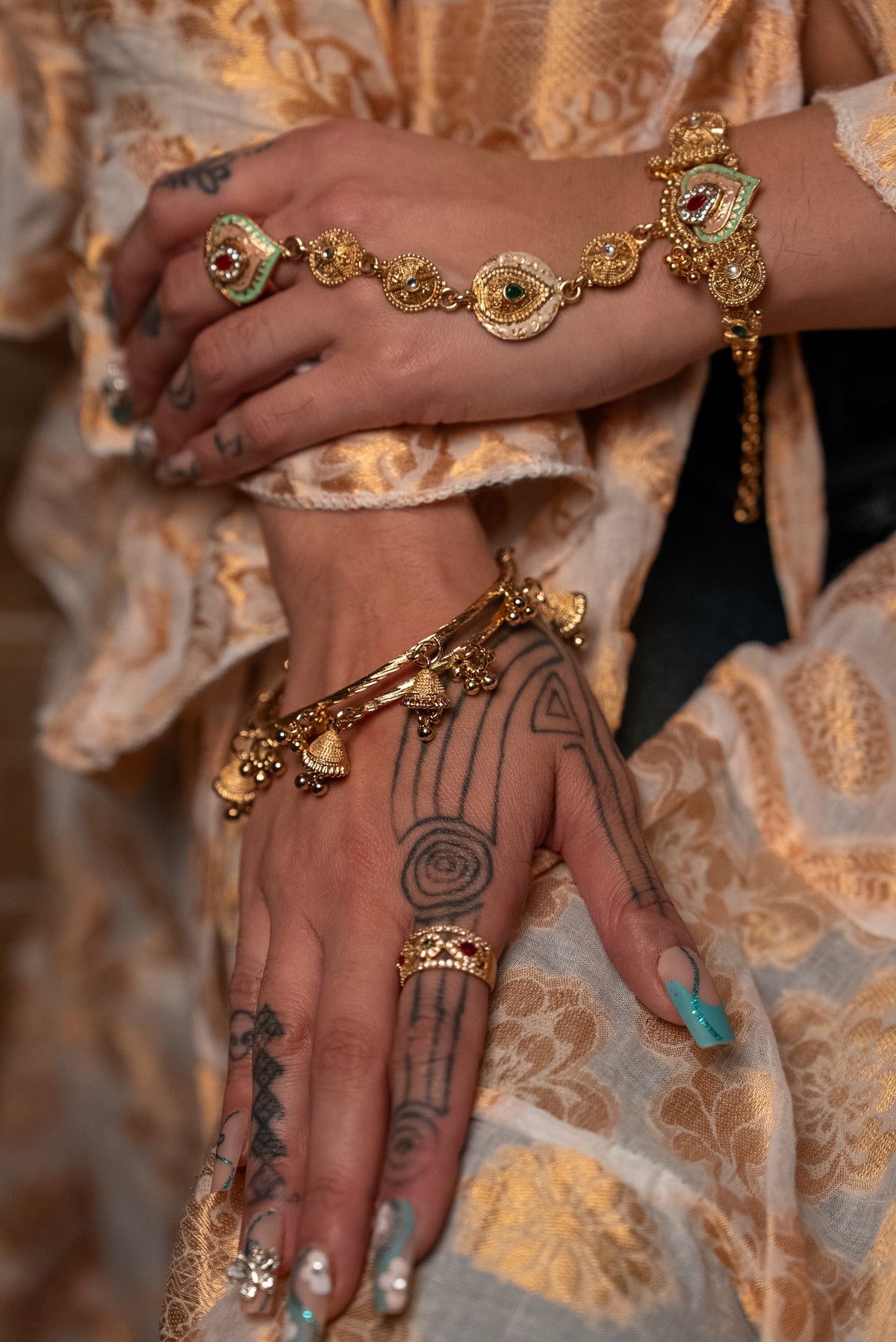 Third Eye Drip Hand Chain