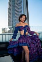 Load image into Gallery viewer, Cosmic Violet Bollywood Set
