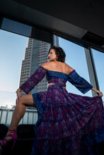Load image into Gallery viewer, Cosmic Violet Bollywood Set
