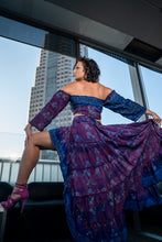 Load image into Gallery viewer, Cosmic Violet Bollywood Set
