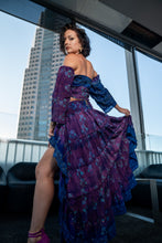 Load image into Gallery viewer, Cosmic Violet Bollywood Set
