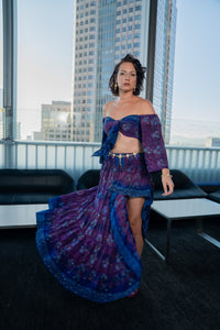 Cosmic Violet Bollywood Set