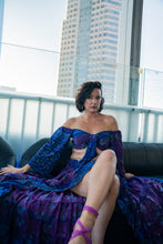 Load image into Gallery viewer, Cosmic Violet Bollywood Set
