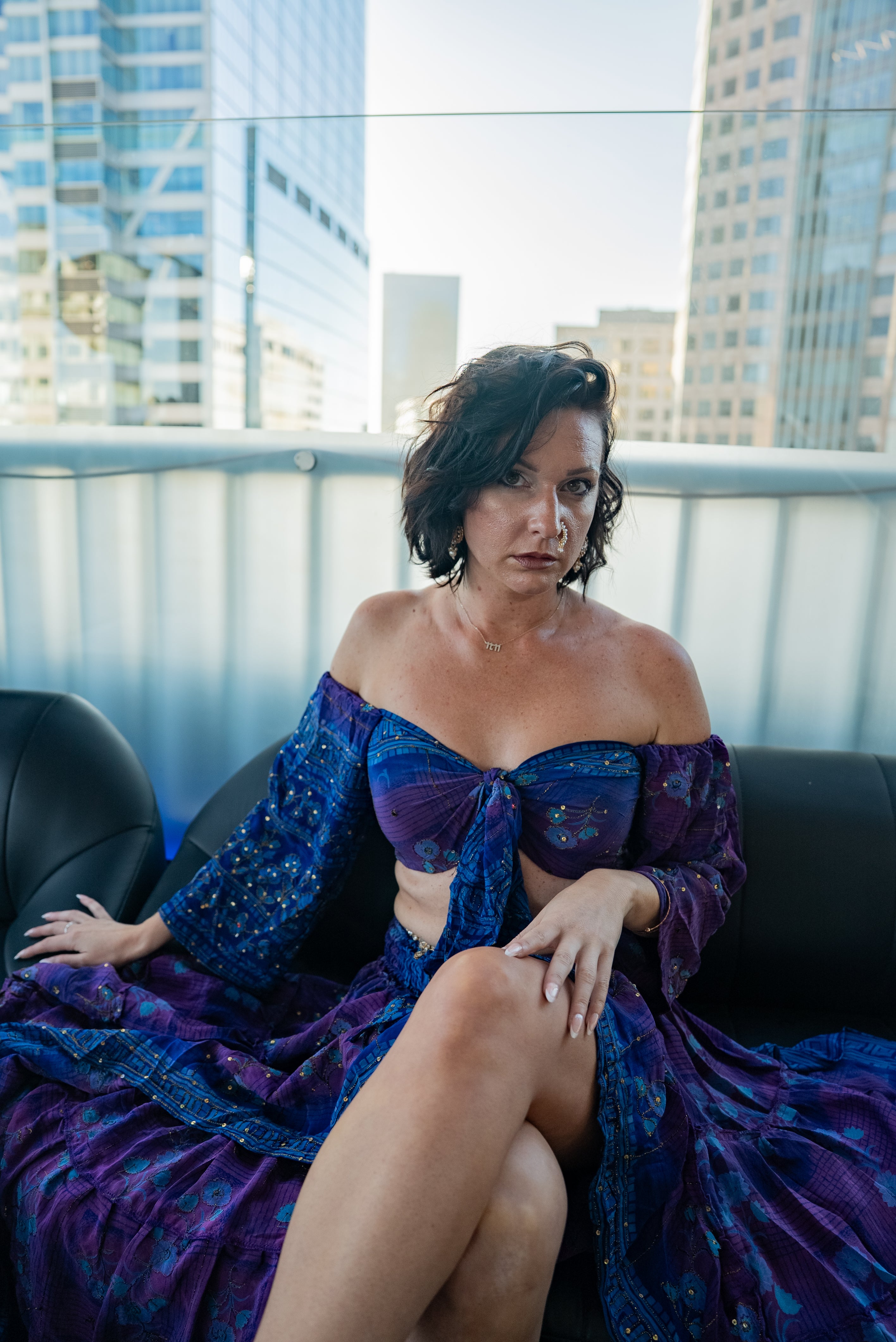 Cosmic Violet Bollywood Set