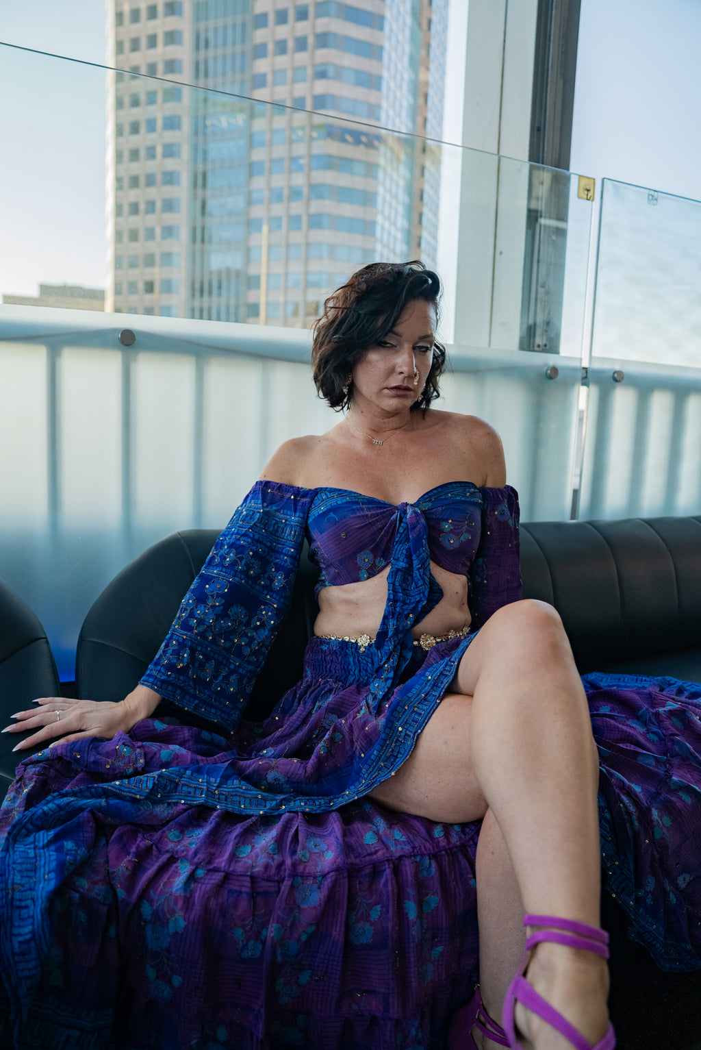 Cosmic Violet Bollywood Set