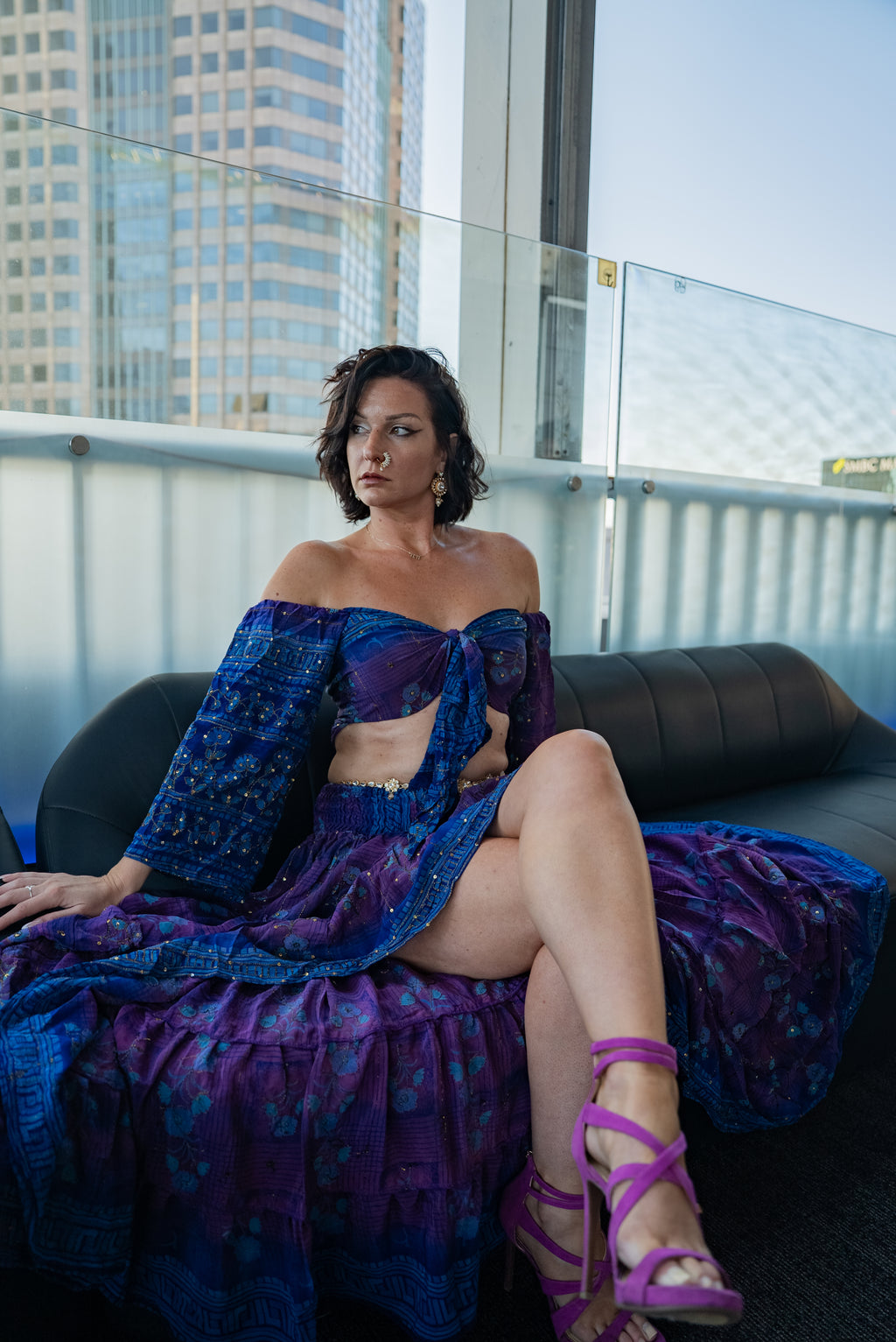 Cosmic Violet Bollywood Set