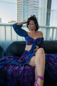 Cosmic Violet Bollywood Set