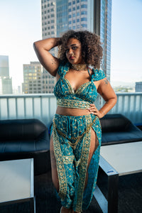 Turquoise Lotus Jasmine Set