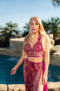 Fuscia Blossom Jasmine Set