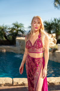 Fuscia Blossom Jasmine Set