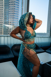 Turquoise Lotus Jasmine Set