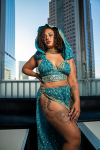 Turquoise Lotus Jasmine Set