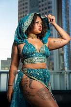 Load image into Gallery viewer, Turquoise Lotus Jasmine Set
