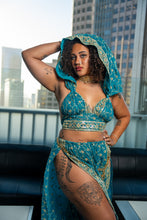 Load image into Gallery viewer, Turquoise Lotus Jasmine Set

