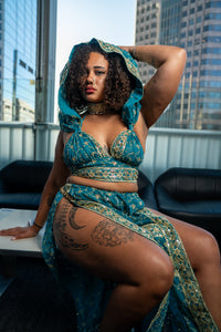 Turquoise Lotus Jasmine Set