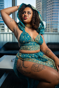 Turquoise Lotus Jasmine Set