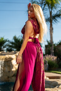 Fuscia Blossom Jasmine Set