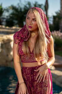 Fuscia Blossom Jasmine Set