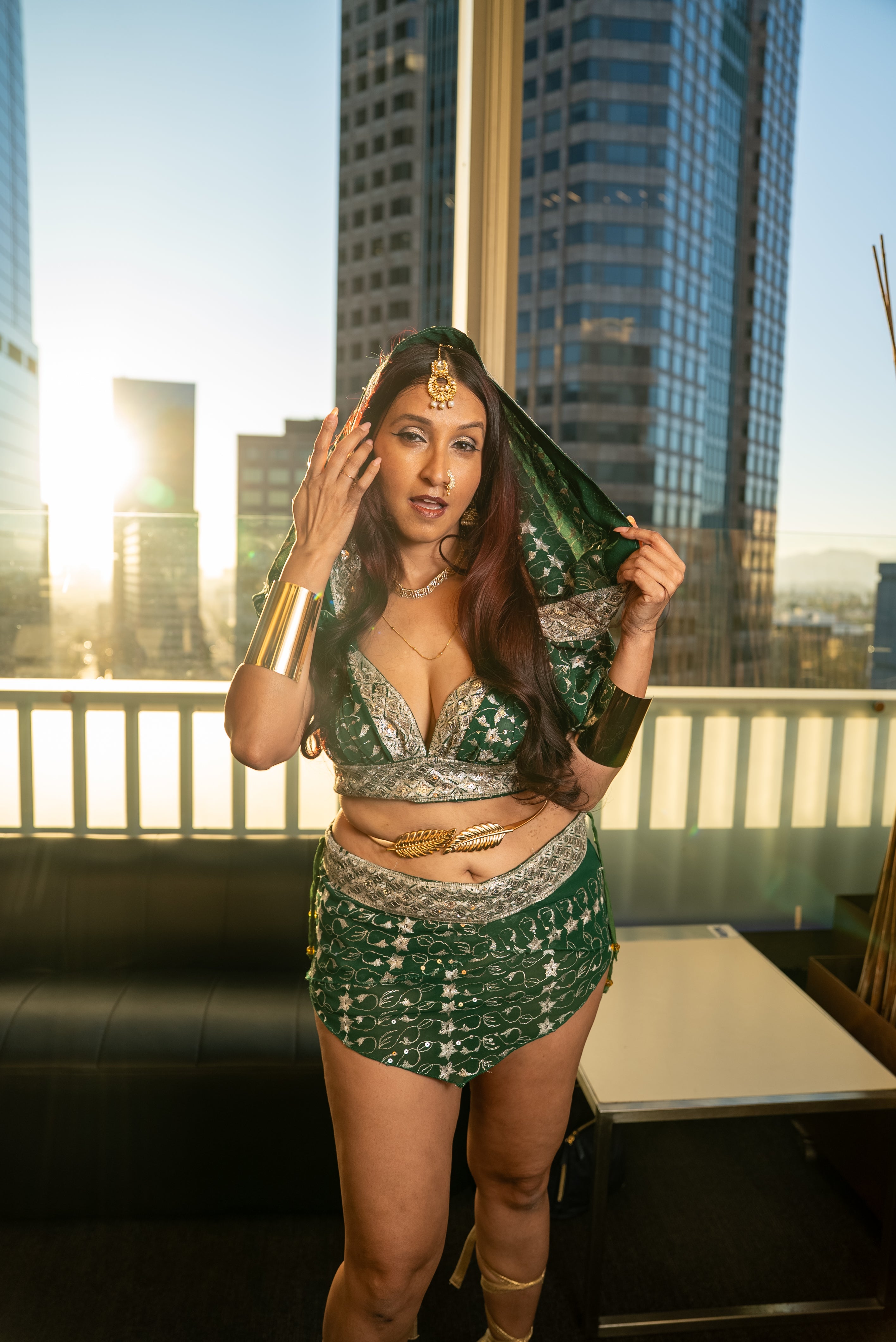 Emerald Diamonds Fairy Set