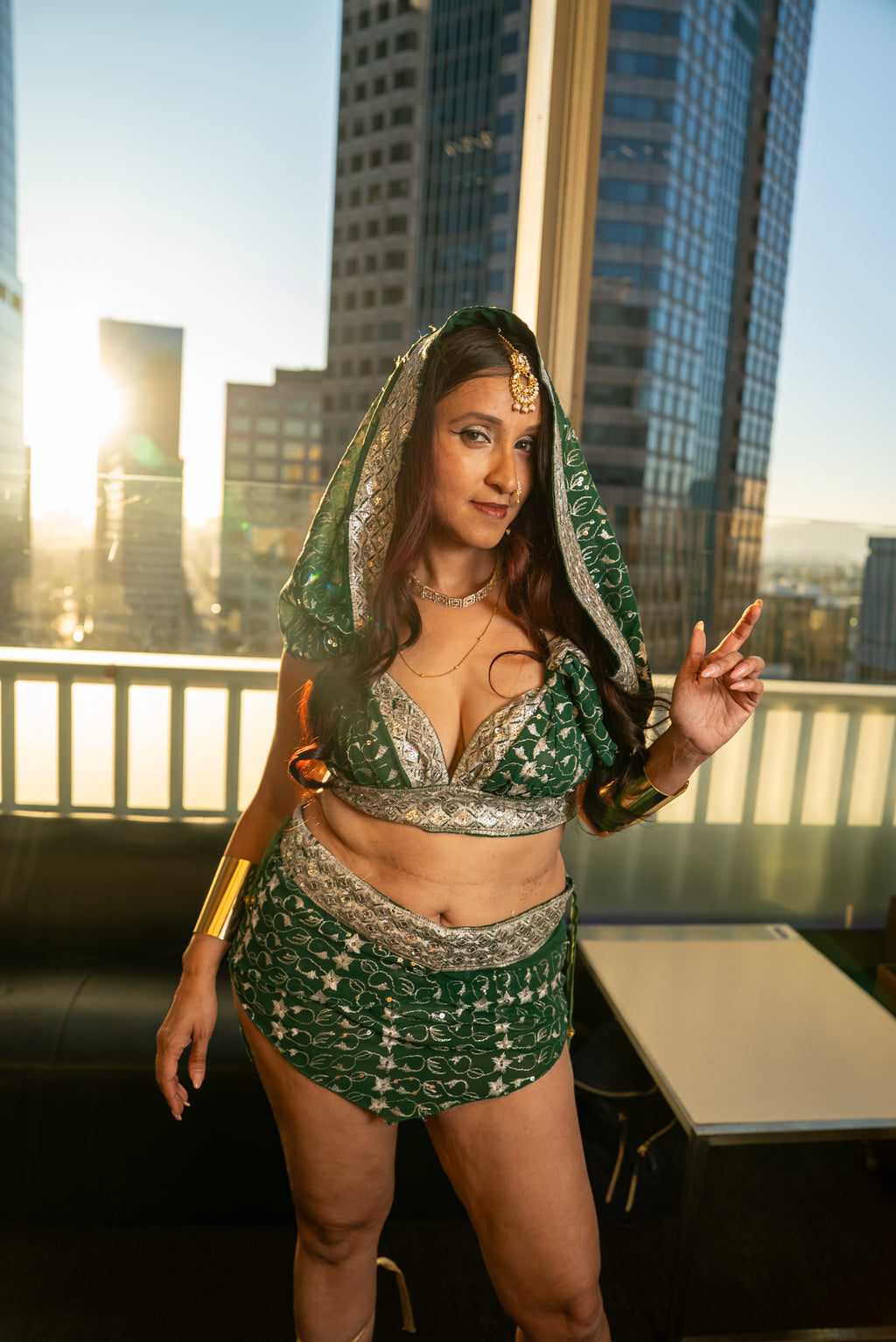 Emerald Diamonds Fairy Set