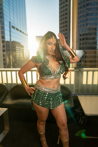 Emerald Diamonds Fairy Set