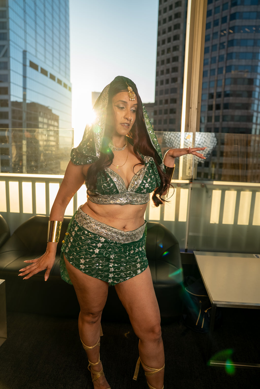 Emerald Diamonds Fairy Set