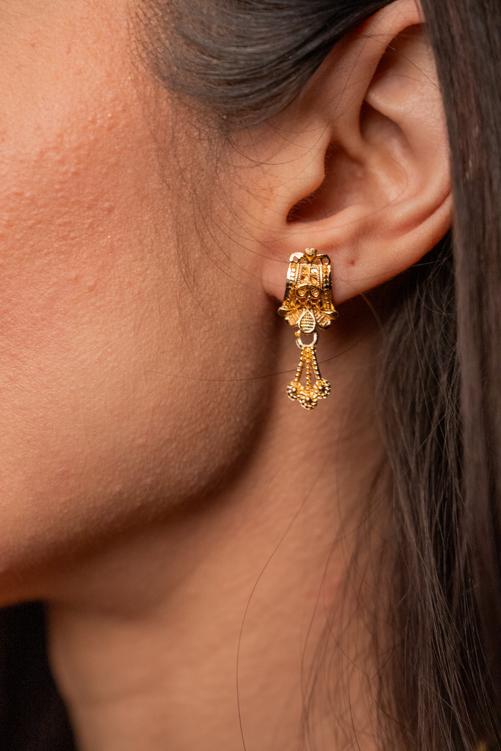 Golden Cuff Earrings