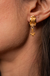 Golden Cuff Earrings