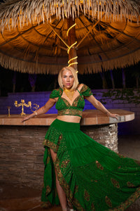 Forest Gold Bollywood Set