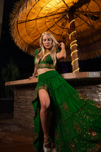 Load image into Gallery viewer, Forest Gold Bollywood Set
