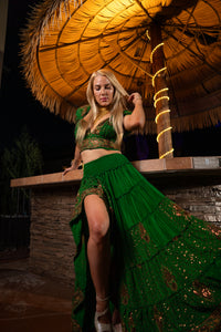 Forest Gold Bollywood Set