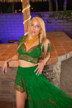 Load image into Gallery viewer, Forest Gold Bollywood Set
