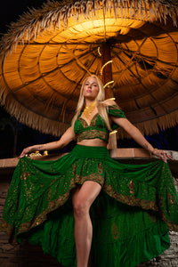 Forest Gold Bollywood Set
