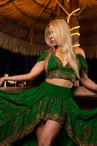 Forest Gold Bollywood Set