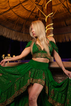Load image into Gallery viewer, Forest Gold Bollywood Set

