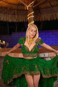 Forest Gold Bollywood Set