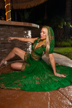 Load image into Gallery viewer, Forest Gold Bollywood Set
