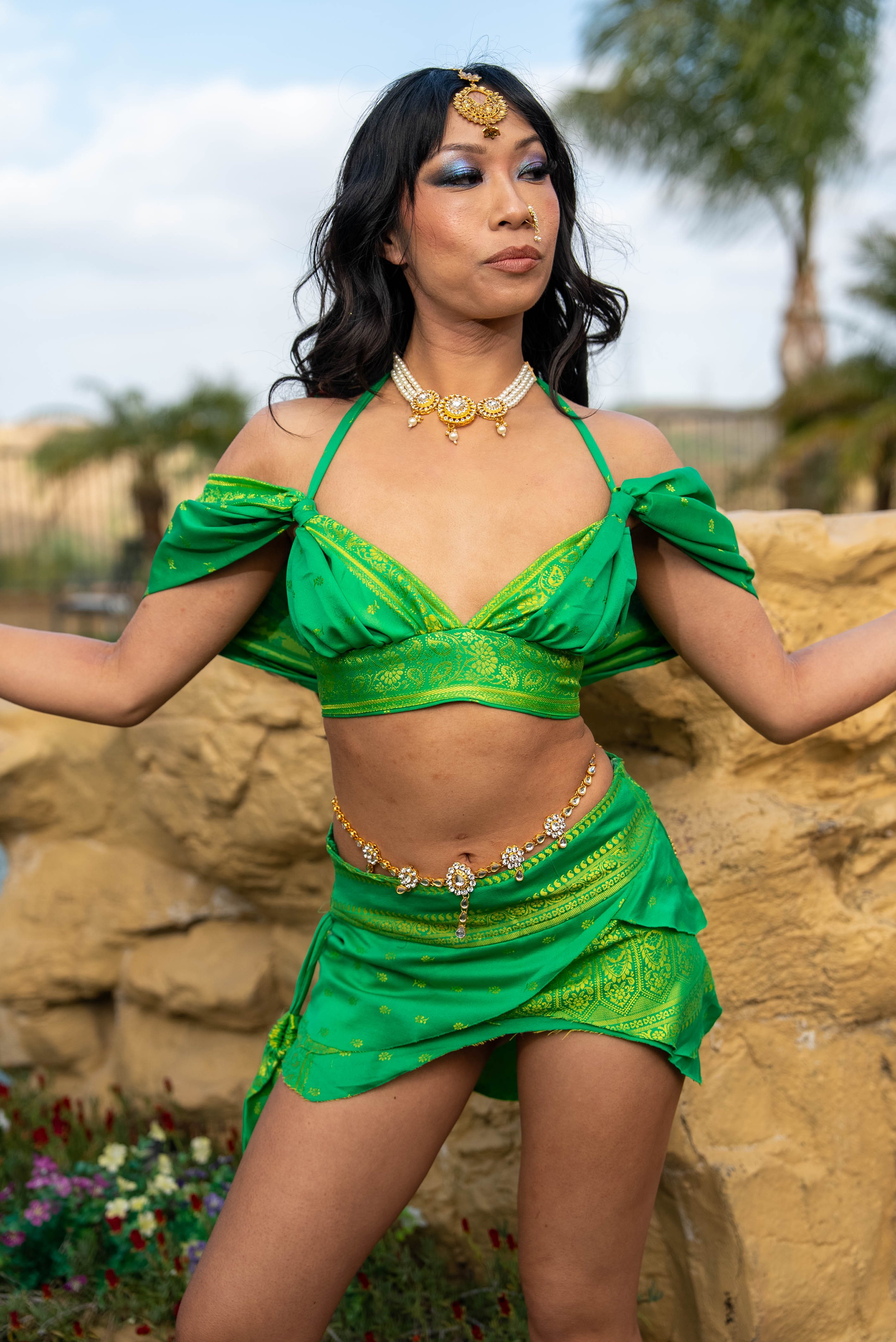 Manifest Money Pixie Skirt Set