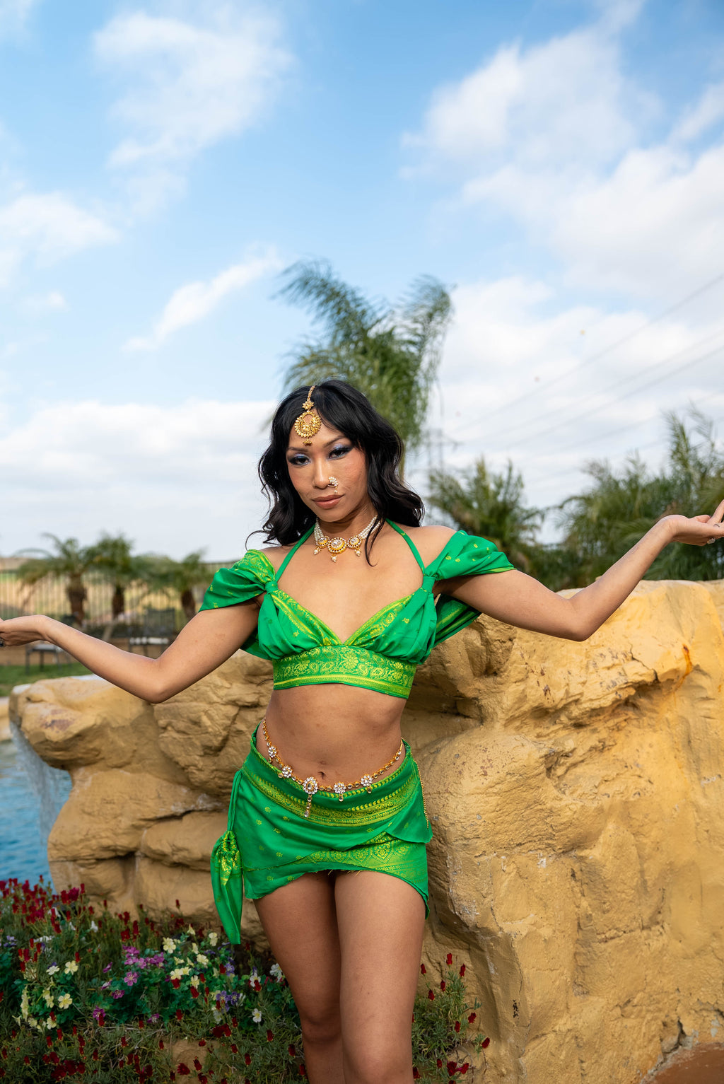 Manifest Money Pixie Skirt Set