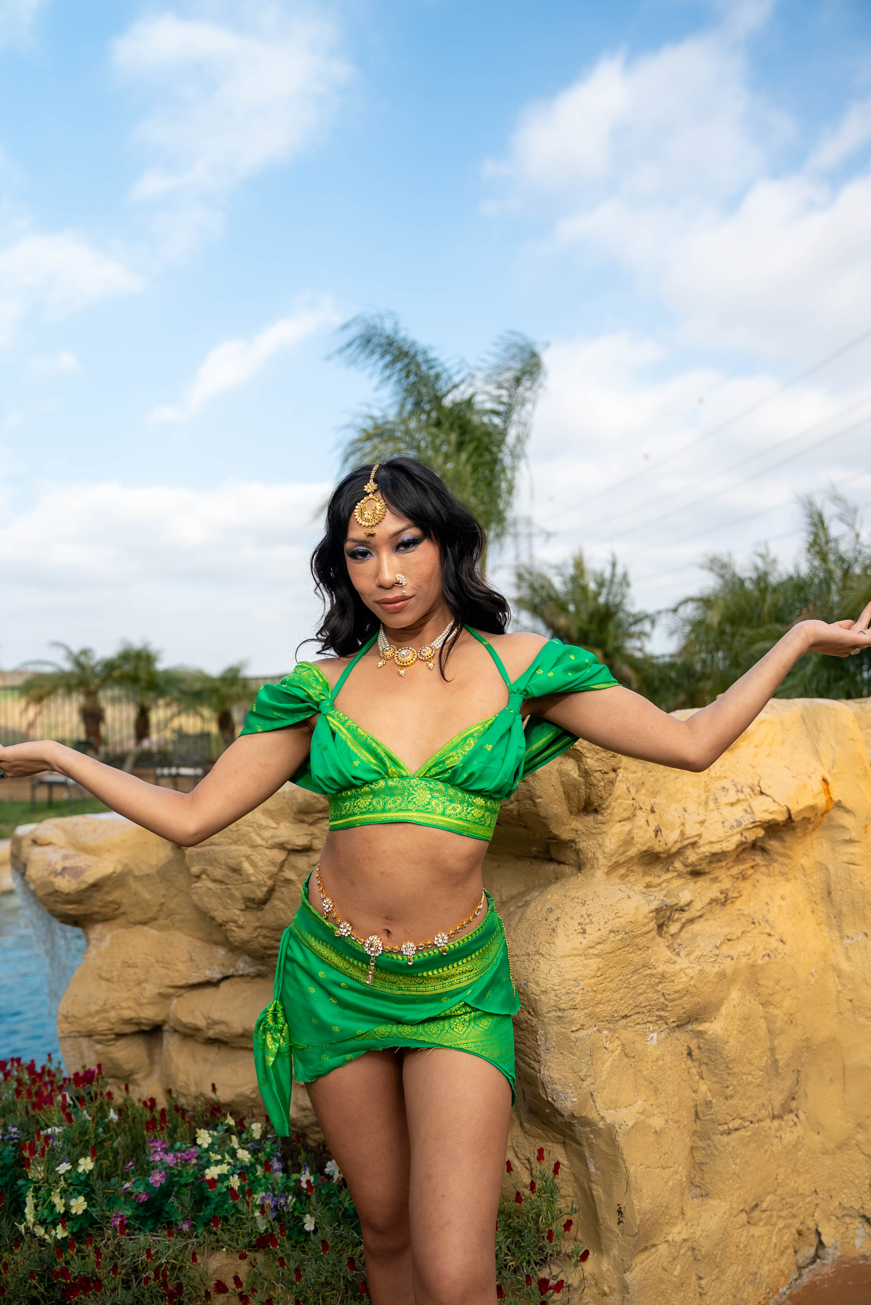 Manifest Money Pixie Skirt Set