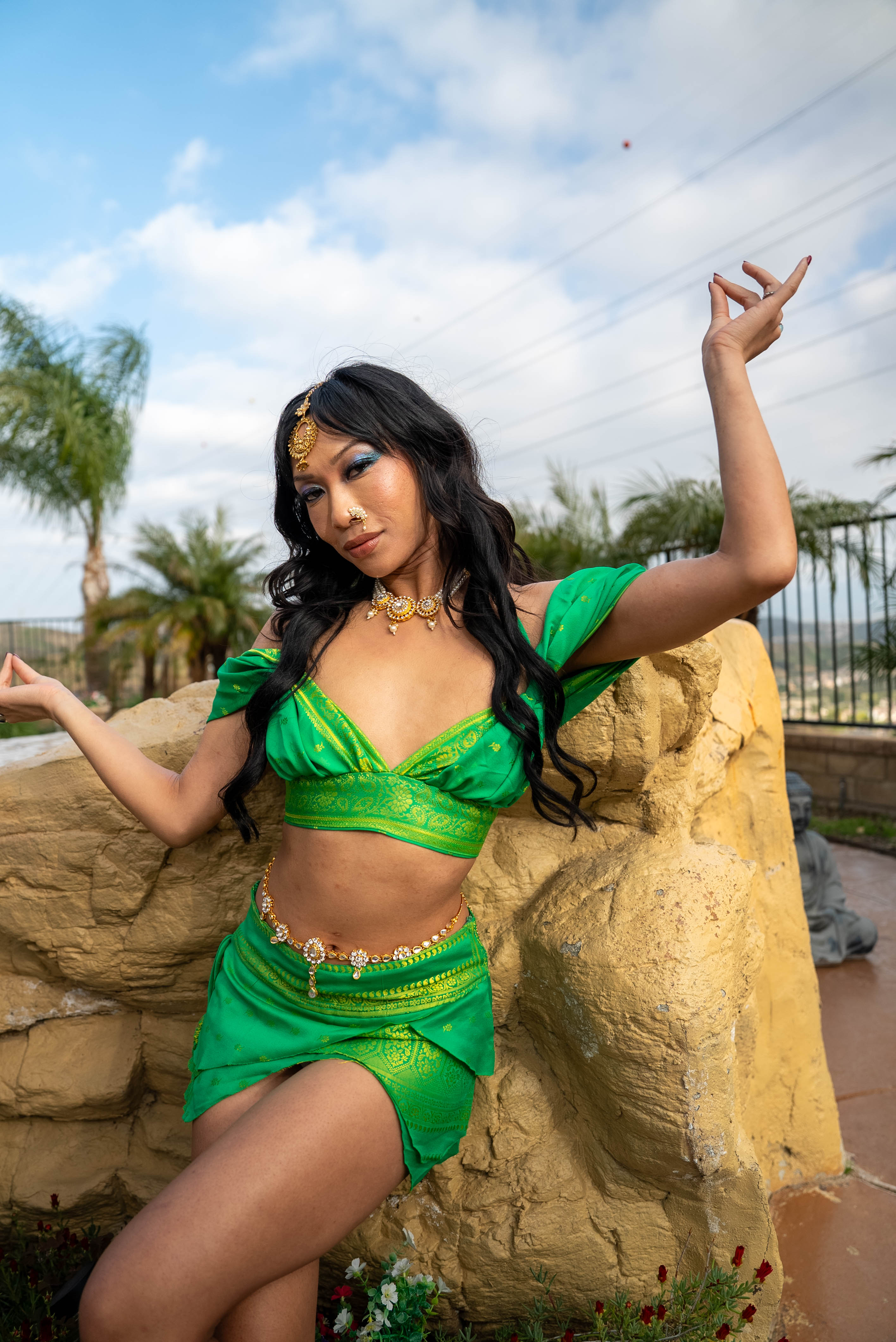 Manifest Money Pixie Skirt Set