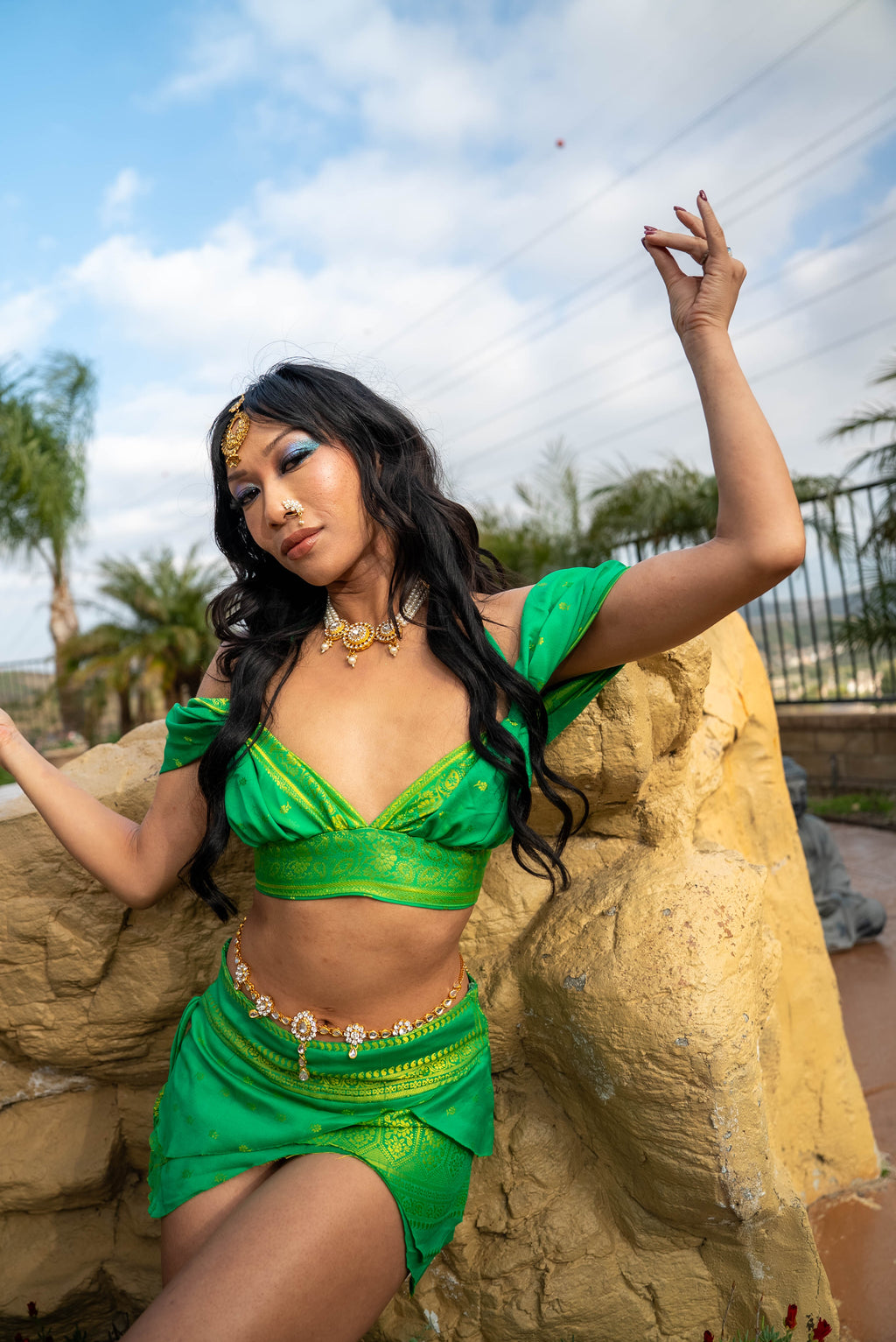 Manifest Money Pixie Skirt Set