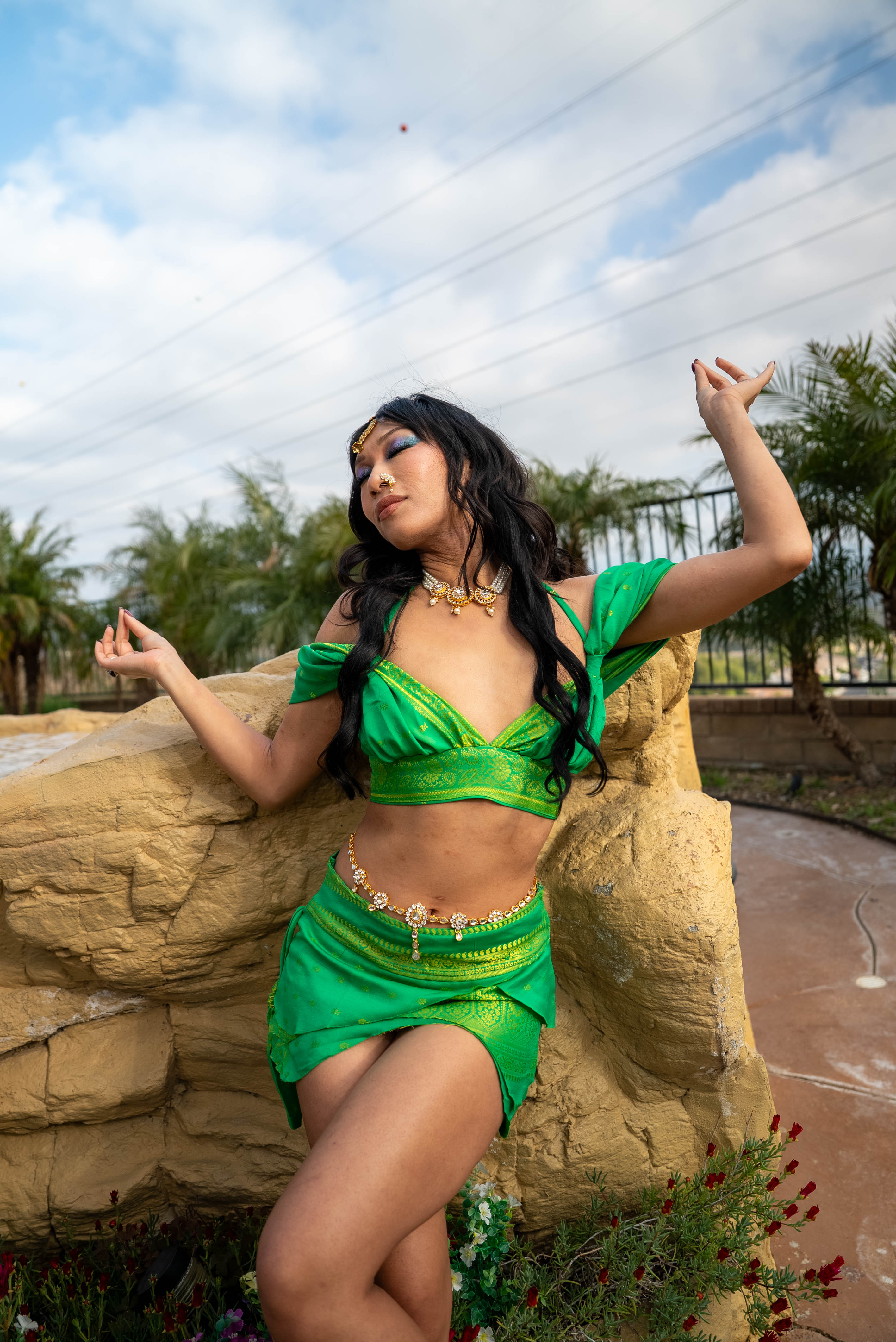 Manifest Money Pixie Skirt Set