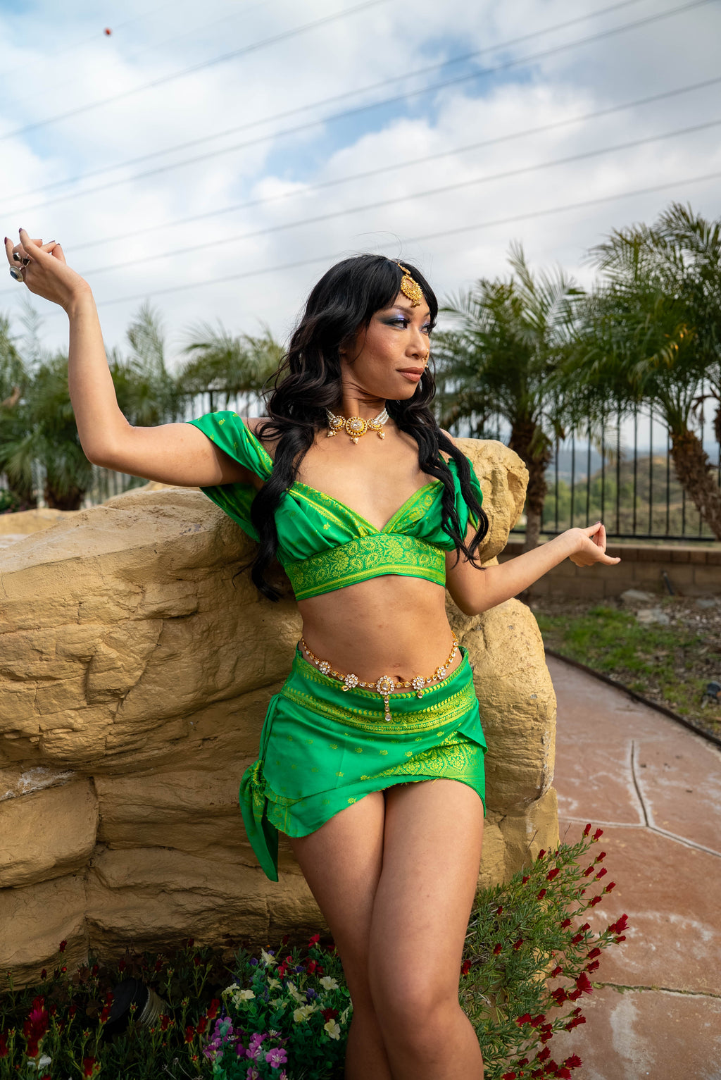 Manifest Money Pixie Skirt Set