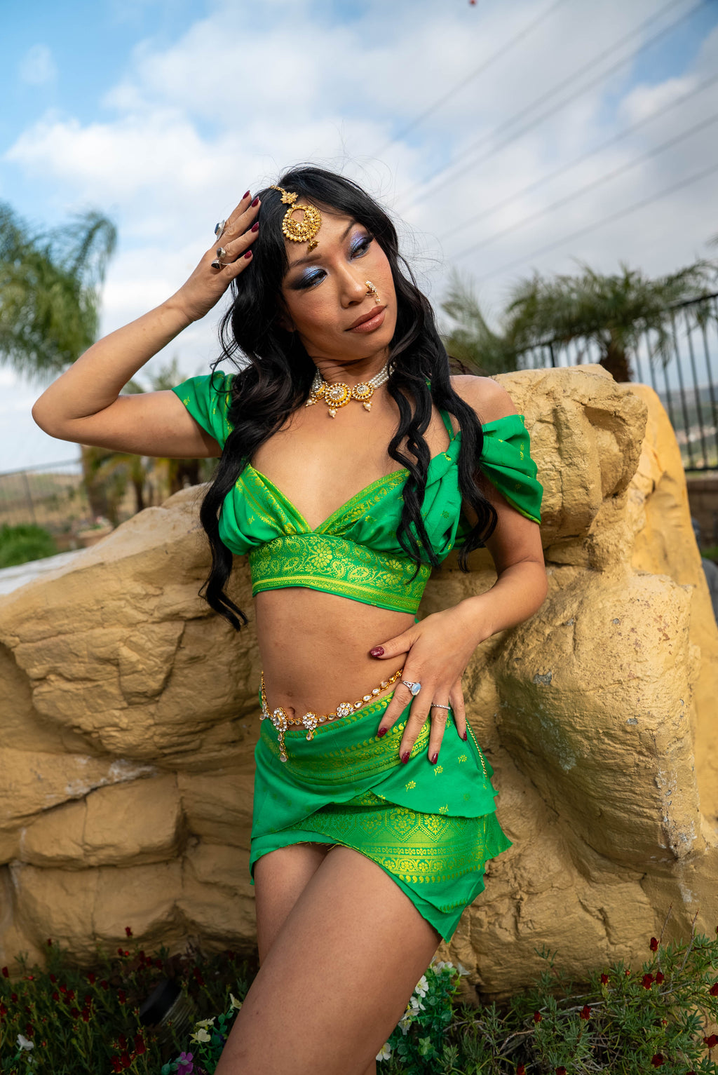 Manifest Money Pixie Skirt Set
