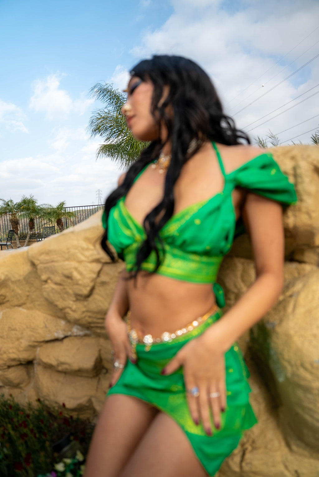 Manifest Money Pixie Skirt Set