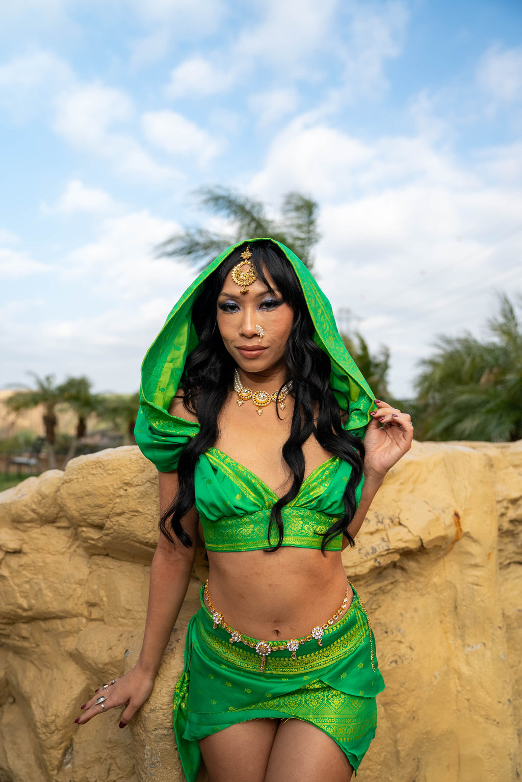 Manifest Money Pixie Skirt Set